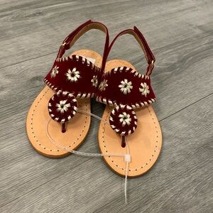 NEW Jack Rogers Toddler Sandals Size 10